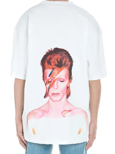 Shop Ih Nom Uh Nit Bowie Flash T-shirt In White