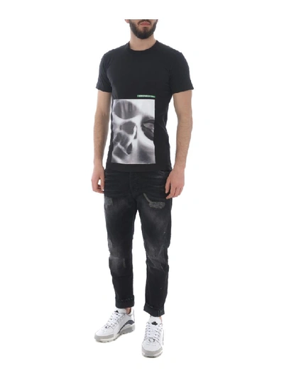 Shop Dsquared2 Short Sleeve T-shirt In Nero