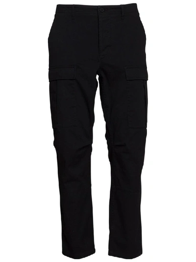 Shop Balenciaga Cargo Pants In Black In Nero