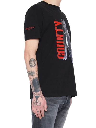 Shop Marcelo Burlon County Of Milan 'dogo' T-shirt In Black