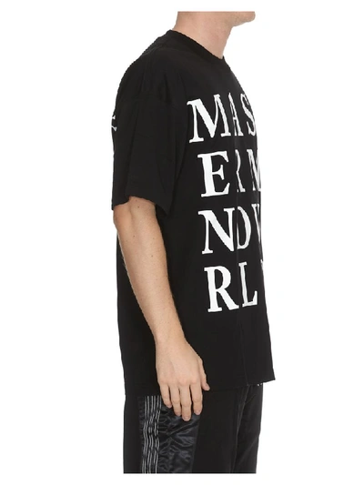 Shop Mastermind Japan Mastermind World T-shirt In Black