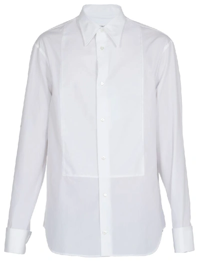 Shop Maison Margiela Cotton Shirt In White