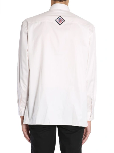 Shop Givenchy Shirt With Pockets In Avorio