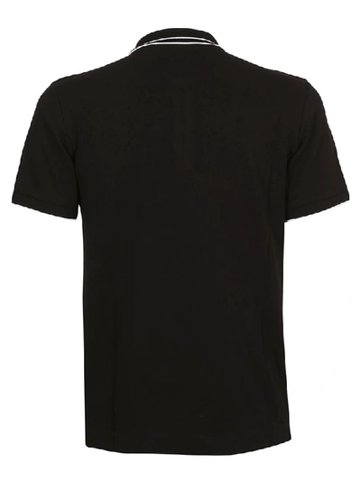 Shop Mcq By Alexander Mcqueen Mcq Alexander Mcqueen Swallow Patch Polo Shirt In Black