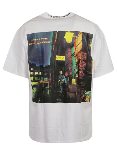 Shop Ih Nom Uh Nit Ziggy Stardust Print T-shirt In White