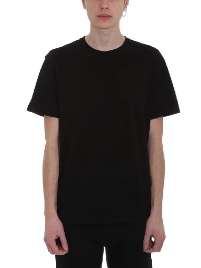 Shop Raf Simons Punk Black Cotton T-shirt