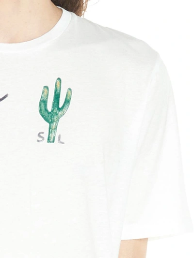 Shop Saint Laurent Arizona T-shirt In White