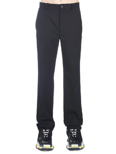 Shop Balenciaga Pants In Black