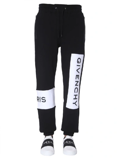 Shop Givenchy Jogging Trousers In Nero
