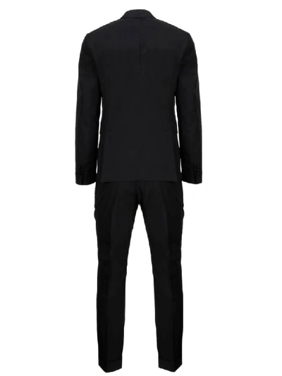 Shop Neil Barrett Multi-pocket Suit In Black