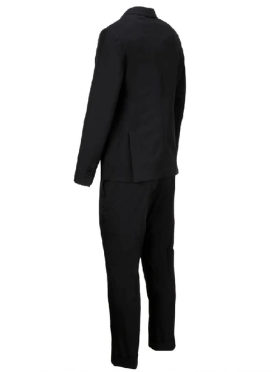 Shop Neil Barrett Multi-pocket Suit In Black