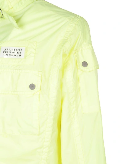 Shop Maison Margiela Jacket In Yellow Fluo
