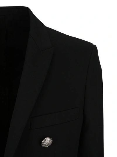 Shop Balmain Paris Blazer In Black