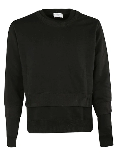 Shop Ih Nom Uh Nit Layered Sweatshirt In Black