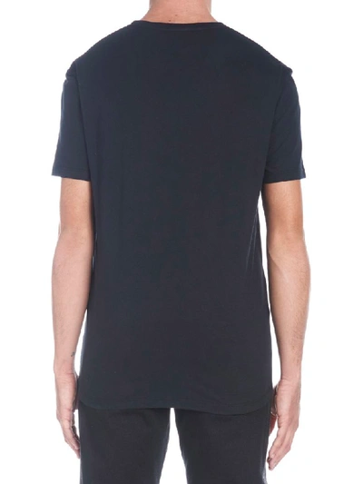 Shop Alexander Mcqueen Skull Broken Glass T-shirt In Black