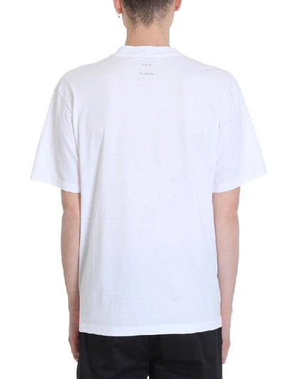 Shop Acne Studios White Cotton Jacey Berry T-shirt