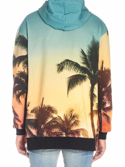 Shop Balmain Beach Club Hoodie In Multicolor