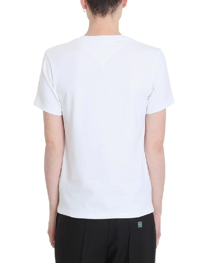 Shop Kenzo White Invitation Cotton T-shirt