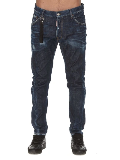 Dsquared2 Classic Kenny Twist Jean Jeans In Blue | ModeSens