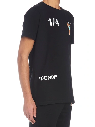 Shop Off-white Dondi Woman T-shirt In Black