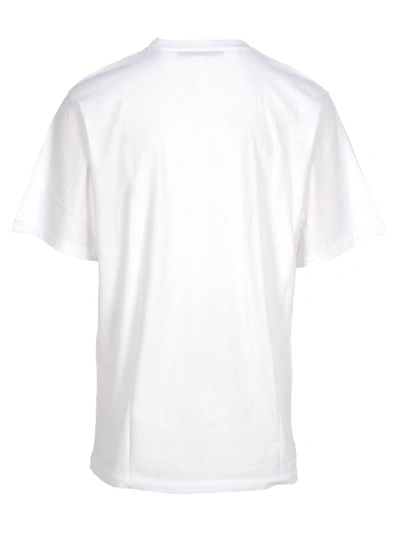 Shop Haider Ackermann Slogan Print T-shirt In White