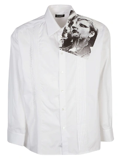 Shop Raf Simons Punkette Shirt In White