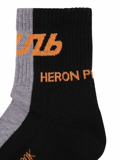 Shop Heron Preston Socks In Multicolor