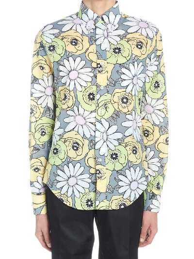 Shop Prada Blossom Shirt In Multicolor