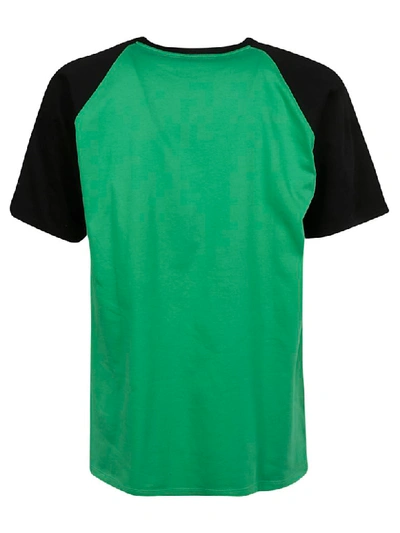 Shop Gucci Printed T-shirt In Green