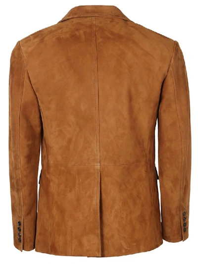 Shop Prada Jacket In Nocciola