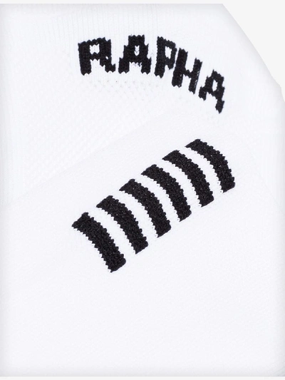Shop Rapha White Pro Team Extra Long Logo Socks