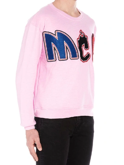 Shop Mcq By Alexander Mcqueen Mcq Alexander Mcqueen Sweatshirt In Pink