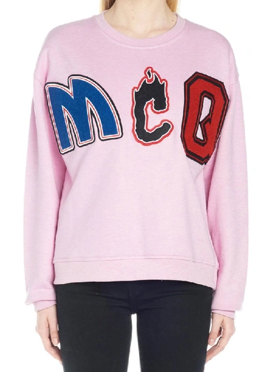 Shop Mcq By Alexander Mcqueen Mcq Alexander Mcqueen Sweatshirt In Pink