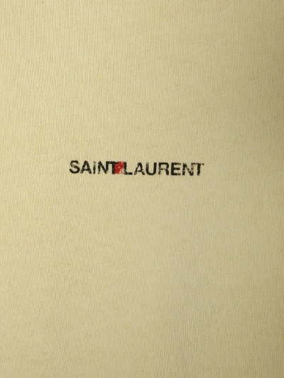 Shop Saint Laurent Hoodie In Giallo