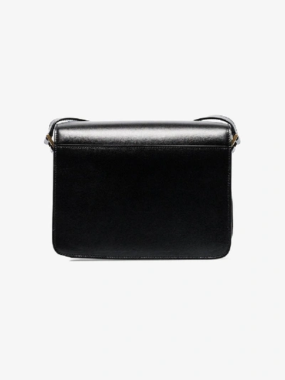 Shop Saint Laurent Mittelgrosse 'besace' Schultertasche In Black