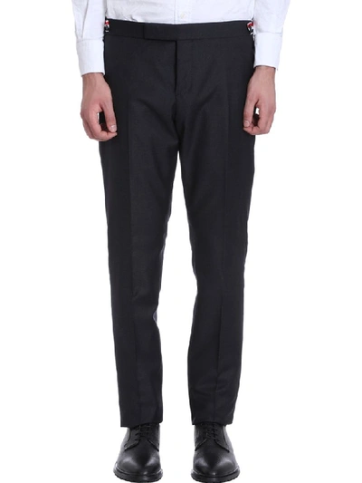 Shop Thom Browne Grey Wool Suit