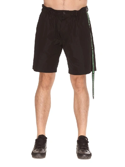 Shop Dsquared2 Bermuda Dan Elastic Boxer Short In Black