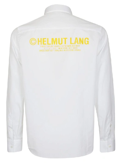 Shop Helmut Lang Shirt In White