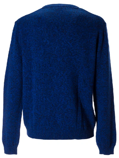 Shop Kenzo Eye Sweater In Bleu Nuit
