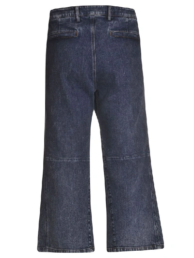 Shop N°21 Cropped Jeans In Indaco