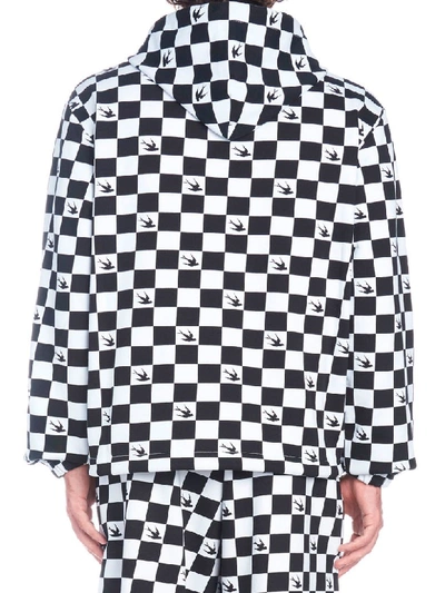 Shop Mcq By Alexander Mcqueen Mcq Alexander Mcqueen Hoodie In Black&white 