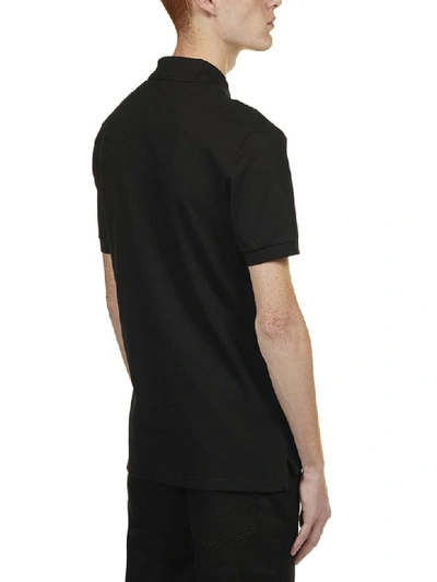 Shop Givenchy Reverse Polo Shirt In Black