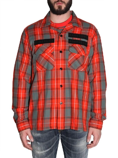 Shop Diesel S-takeshi Shirt In Arancione