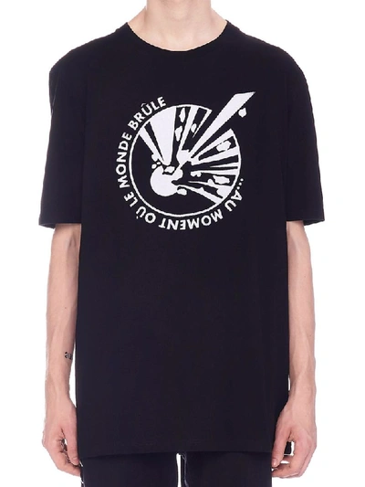 Shop Faith Connexion T-shirt In Black