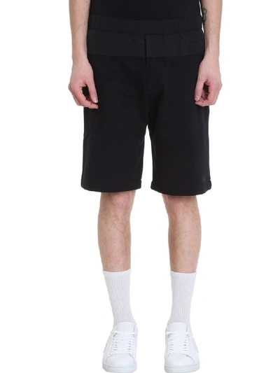 Shop Kenzo Black Cotton Shorts