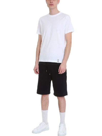 Shop Kenzo Black Cotton Shorts