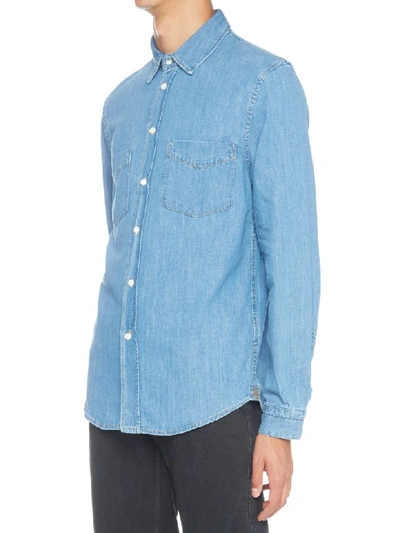 Shop Kent & Curwen 'knole' Shirt In Blue