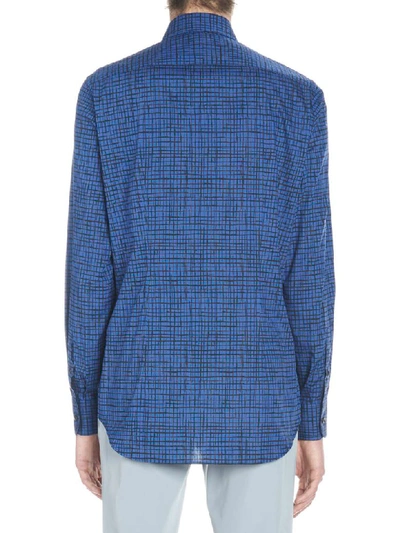 Shop Prada Shirt In Blue