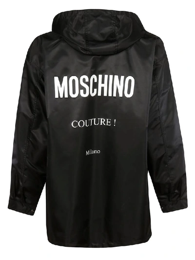 Shop Moschino Couture! Windbreaker In Black
