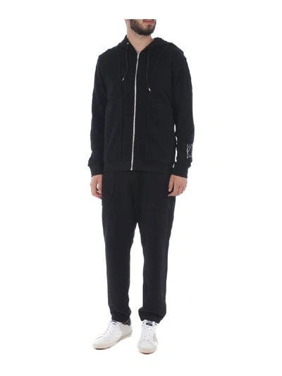 Shop Mcq By Alexander Mcqueen Glyph Icon Track Pants In Nero